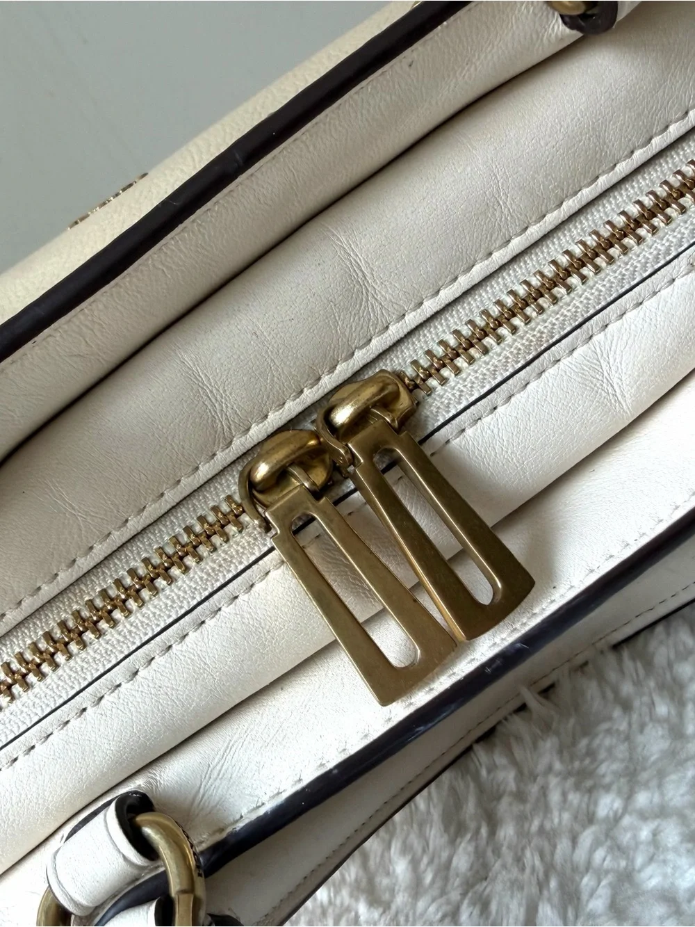 Coach Zoe Carryall bag with chain charm